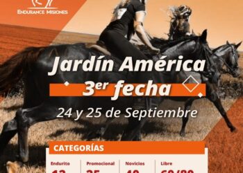 Endurance Ecuestre Misiones: la tercera fecha se realizará en Jardín América el 24 y 25 de septiembre
