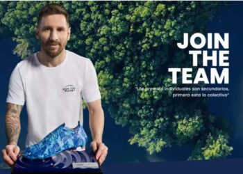 Lionel Messi se sumó a la campaña ecológica para preservar el río Paraná