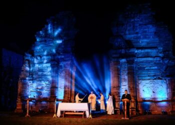 La Semana Santa empieza en San Ignacio Miní con la tradicional Misa Popular