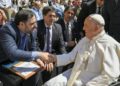 Sebely visitó al Papa: “Gracias Francisco por tu bendición, nos va a guiar siempre”