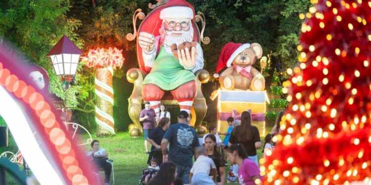 En Leandro N. Alem finalizó la fiesta navideña más grande de la Argentina
